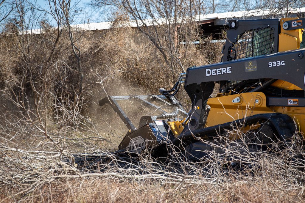 Texas clay soil and limestone terrain